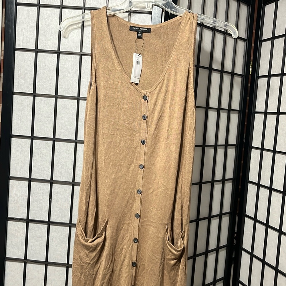 NWT Banana Republic Cardigan Midi dress, sz M